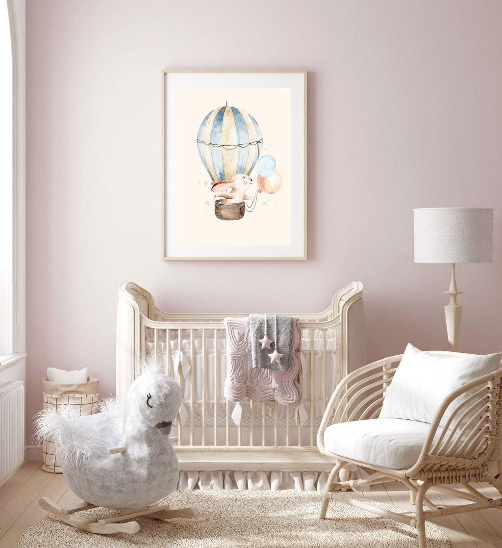 Adventurous Rabbit Poster