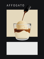 5 Espresso & Latte Coffee Posters – Minimalist Café Wall Art Prints - Hakyarts