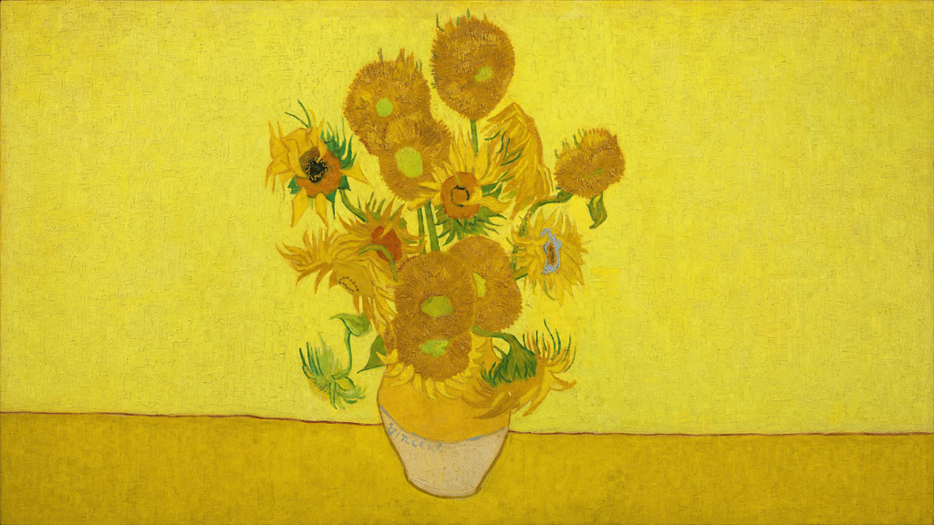 Canvas Print Vincent Van Gogh – Sunflowers | Vibrant Post-Impressionist Floral Art Print