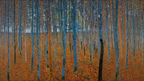 Canvas Print Beach Grove I by Gustav Klimt – Art Nouveau