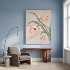 Canvas Print Watercolour Floral | Botanical Flower Wall Art