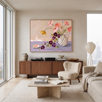 Canvas Print Floral Composition | Contemporary Botanical Wall Art