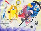 Canvas Print Yellow-Red-Blue by Wassily Kandinsky – Abstract Modern