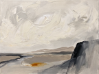 Canvas Print Grey Skies | Atmospheric Landscape Wall Art