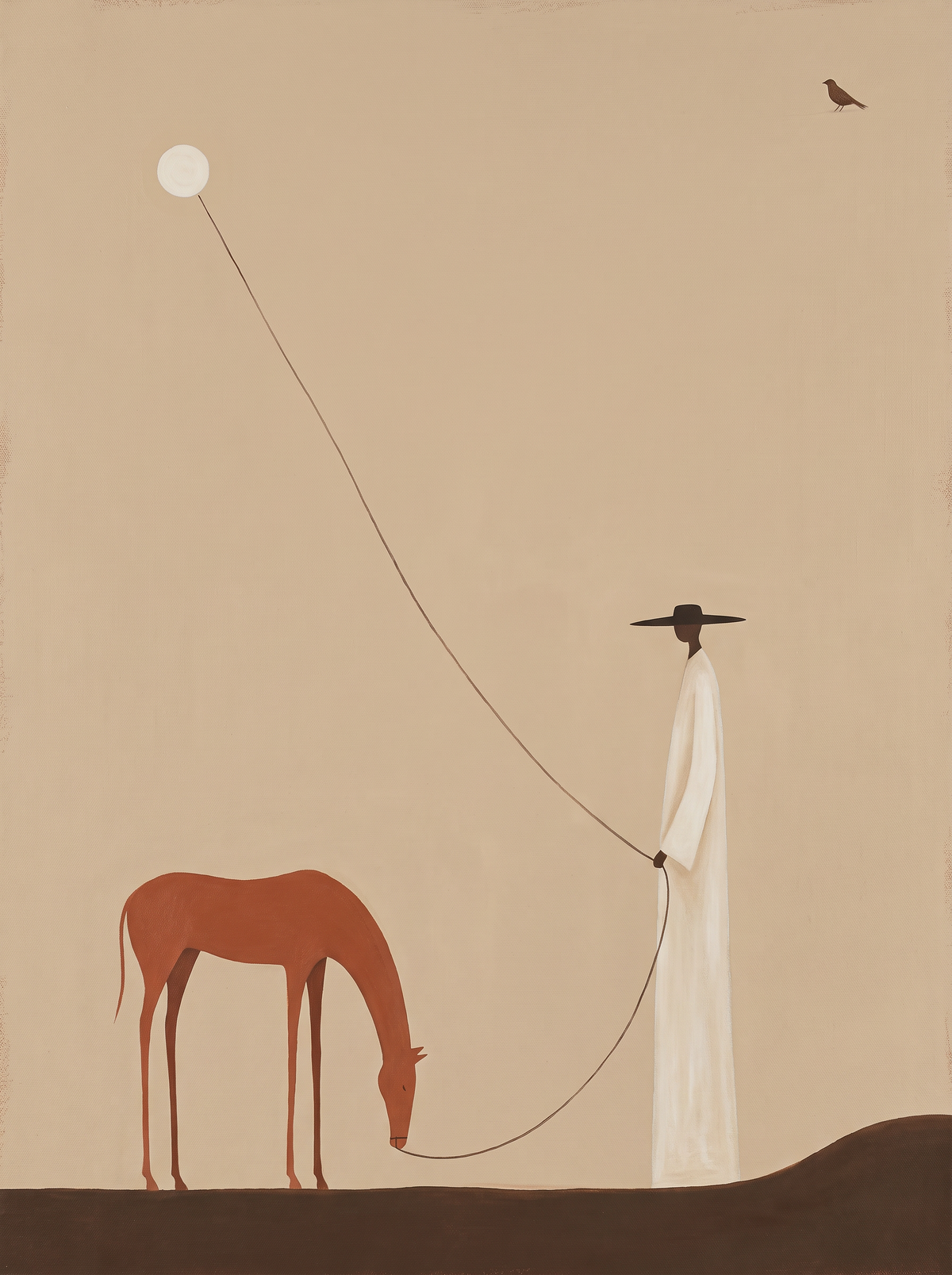 Canvas Print To the Moon and Back | Celestial Wall Art