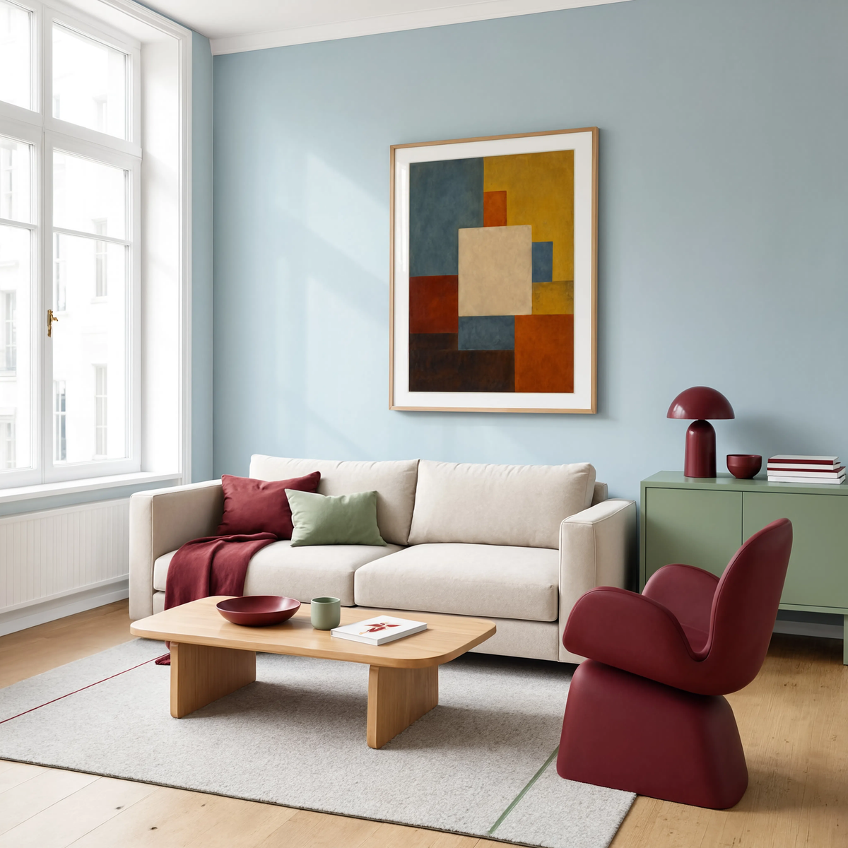 Earthy Color-Field | Contemporary Abstract Wall Art Print