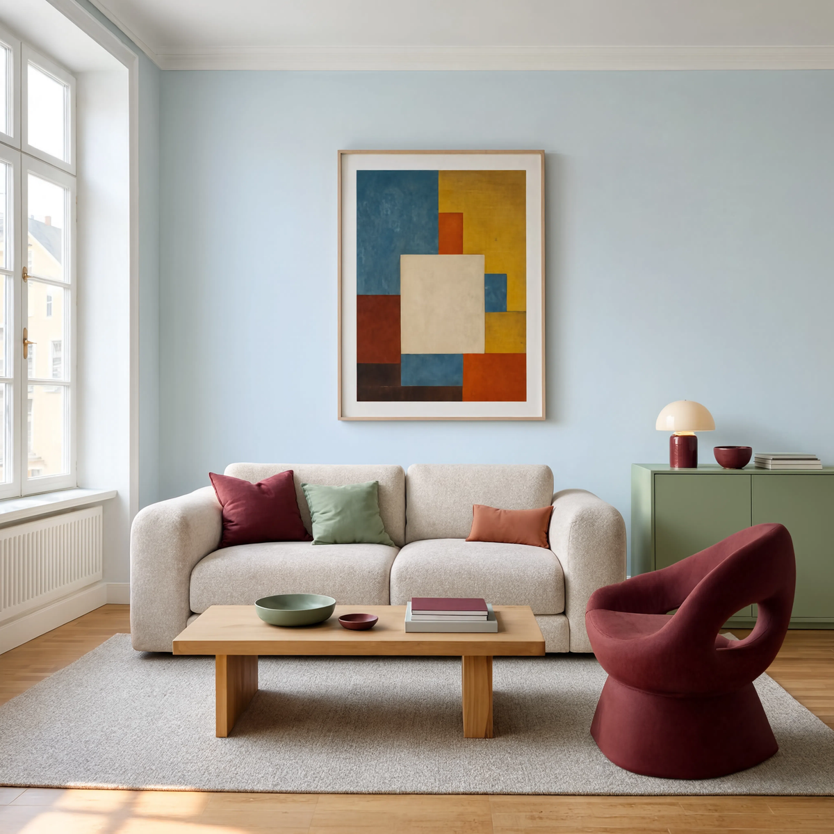 Earthy Color-Field | Contemporary Abstract Wall Art Print