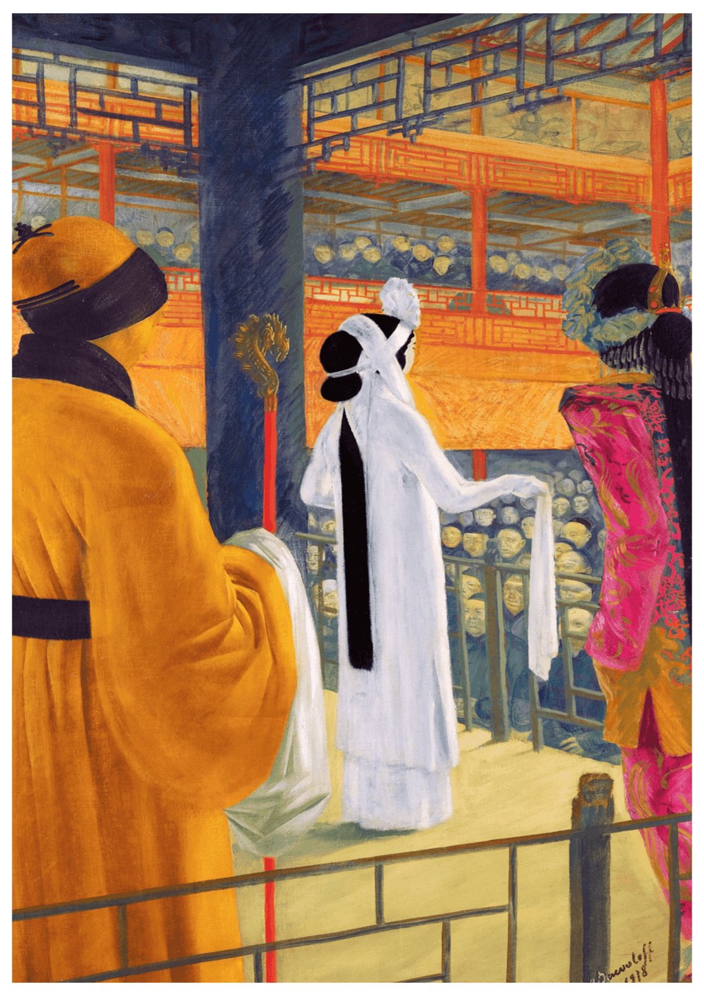 Alexandre Jacovleff - Opera in Peking - Hakyarts