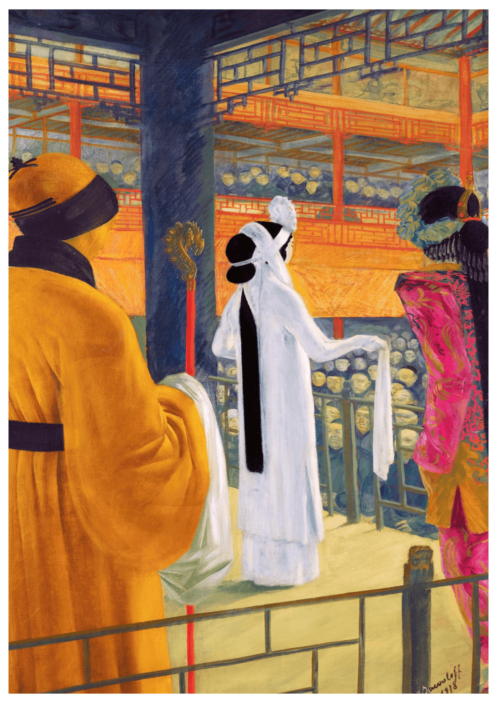 Alexandre Jacovleff - Opera in Peking - Hakyarts