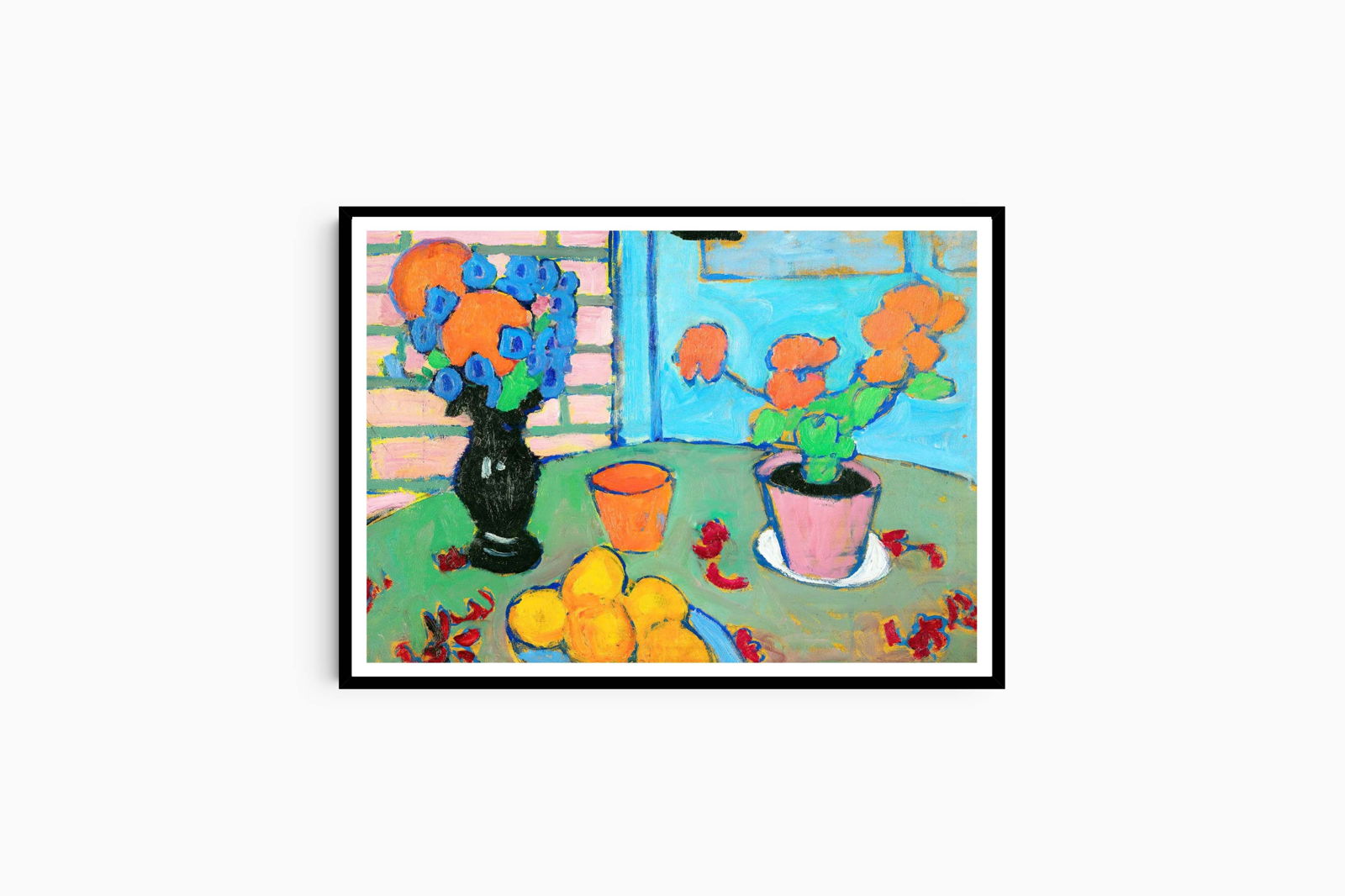 Alexej von Jawlensky - Still Life with Flowers and Oranges