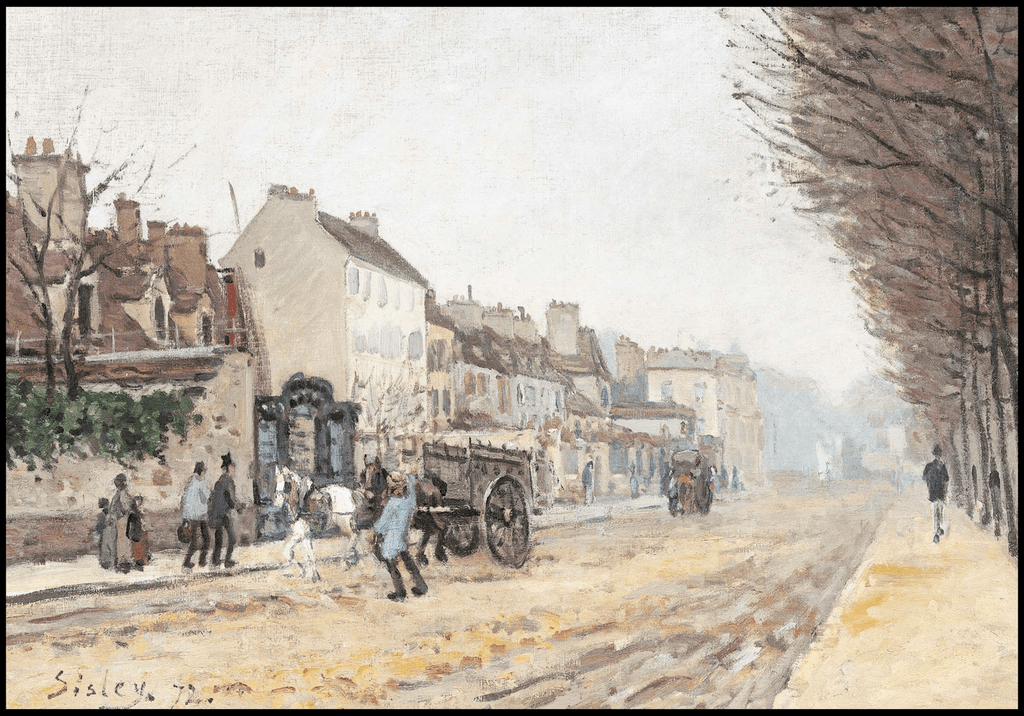 Alfred Sisley - Boulevard Héloïse - Hakyarts