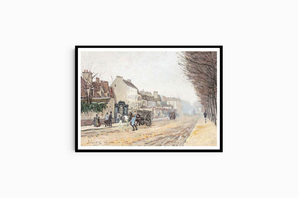 Alfred Sisley - Boulevard Héloïse - Hakyarts