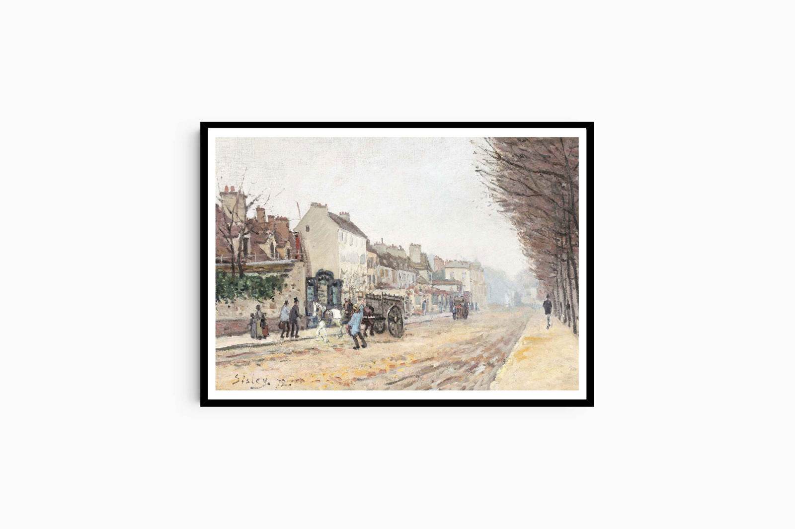Alfred Sisley - Boulevard Héloïse - Hakyarts