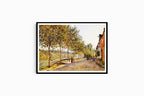 Alfred Sisley - June Morning in Saint-Mammès - Hakyarts