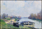 Alfred Sisley - Le Lavoir De Billancourt - Hakyarts