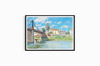 Alfred Sisley - Le Pont de St. Cloud - Hakyarts