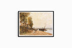 Alfred Sisley - Le Remorqueur sur le Loing - Hakyarts