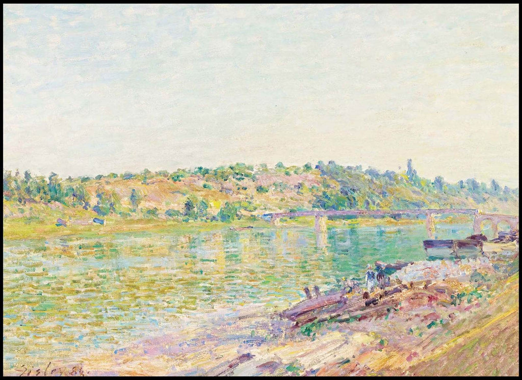 Alfred Sisley - Les Coteaux De La Celle-Sous-Moret - Hakyarts