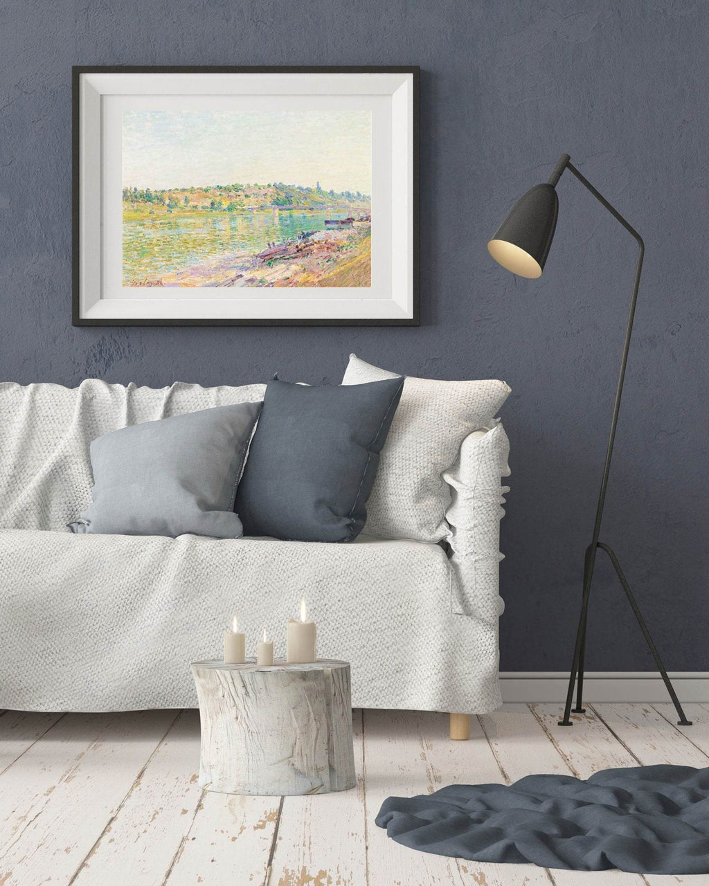 Alfred Sisley - Les Coteaux De La Celle-Sous-Moret - Hakyarts