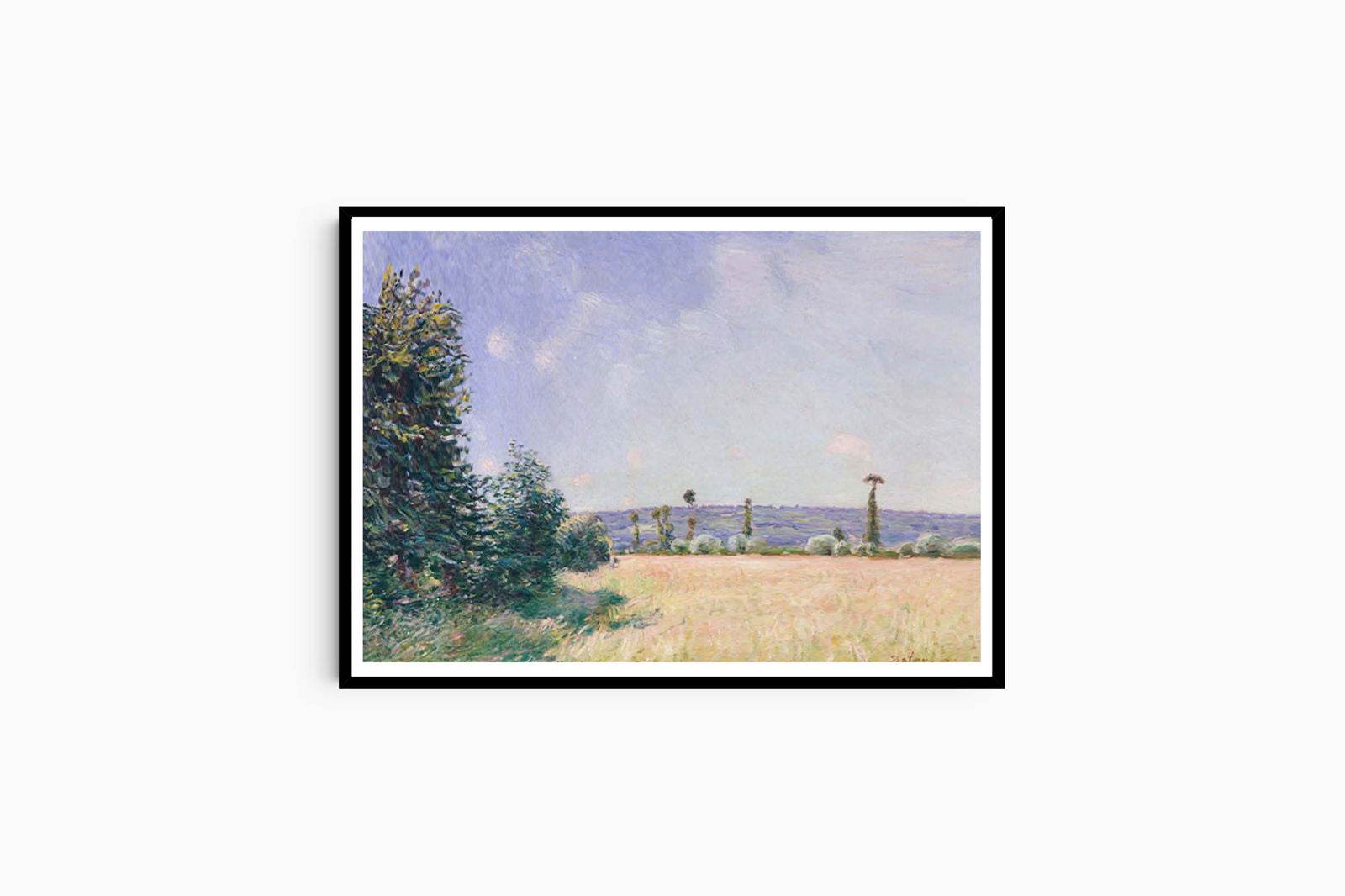 Alfred Sisley - Sahurs Meadows in Morning Sun - Hakyarts