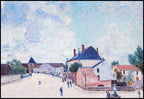 Alfred Sisley - Street in Moret - Hakyarts
