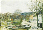 Alfred Sisley - The Flood at Port-Marly - Hakyarts