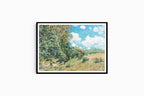 Alfred Sisley - The Road from Versailles to Saint-Germain - Hakyarts