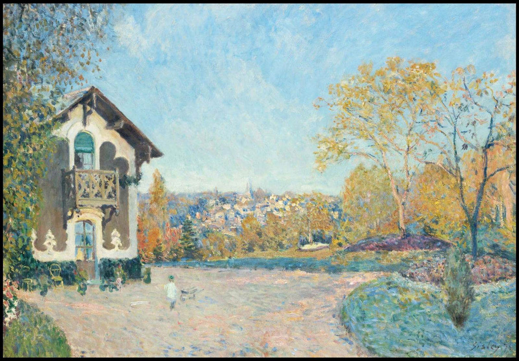 Alfred Sisley - View of Marly-le-Roi from Coeur-Volant - Hakyarts