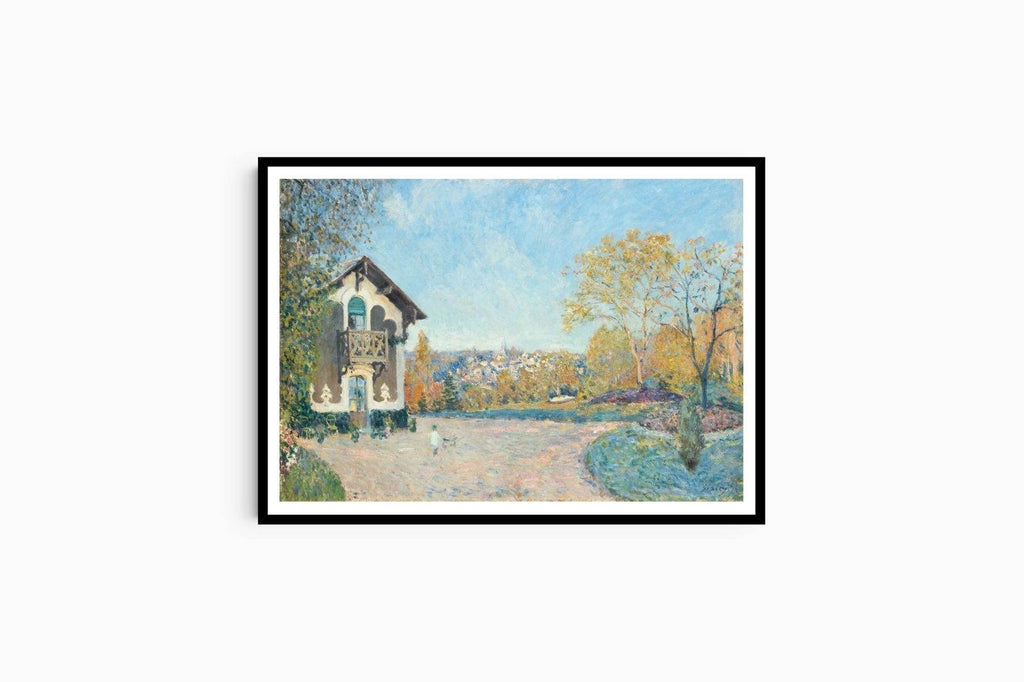 Alfred Sisley - View of Marly-le-Roi from Coeur-Volant - Hakyarts