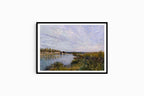 Alfred Sisley - View of Saint-Mammès - Hakyarts