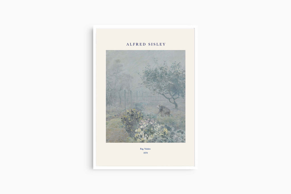 Alfred Sisley Poster - Fog Voisins Poster