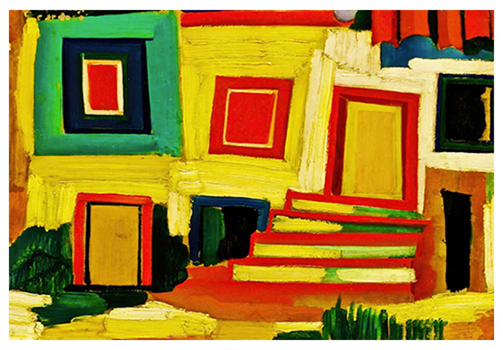 Amadeo de Souza-Cardoso - The Little Bright House