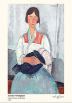 Amedeo Modigliani - Gypsy Woman with Baby Poster