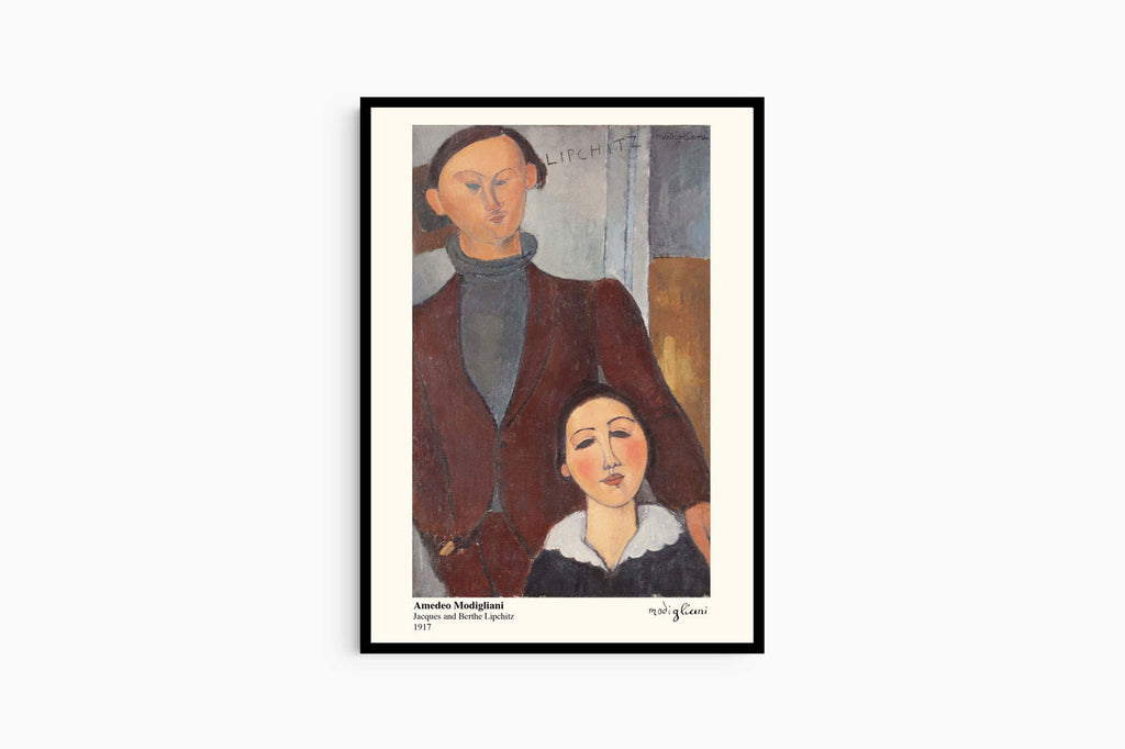Amedeo Modigliani - Jacques and Berthe Lipchitz Poster