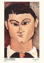 Amedeo Modigliani - Portrait of Moise Kiesling Poster