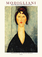 Amedeo Modigliani - Portrait of a Young Woman Poster