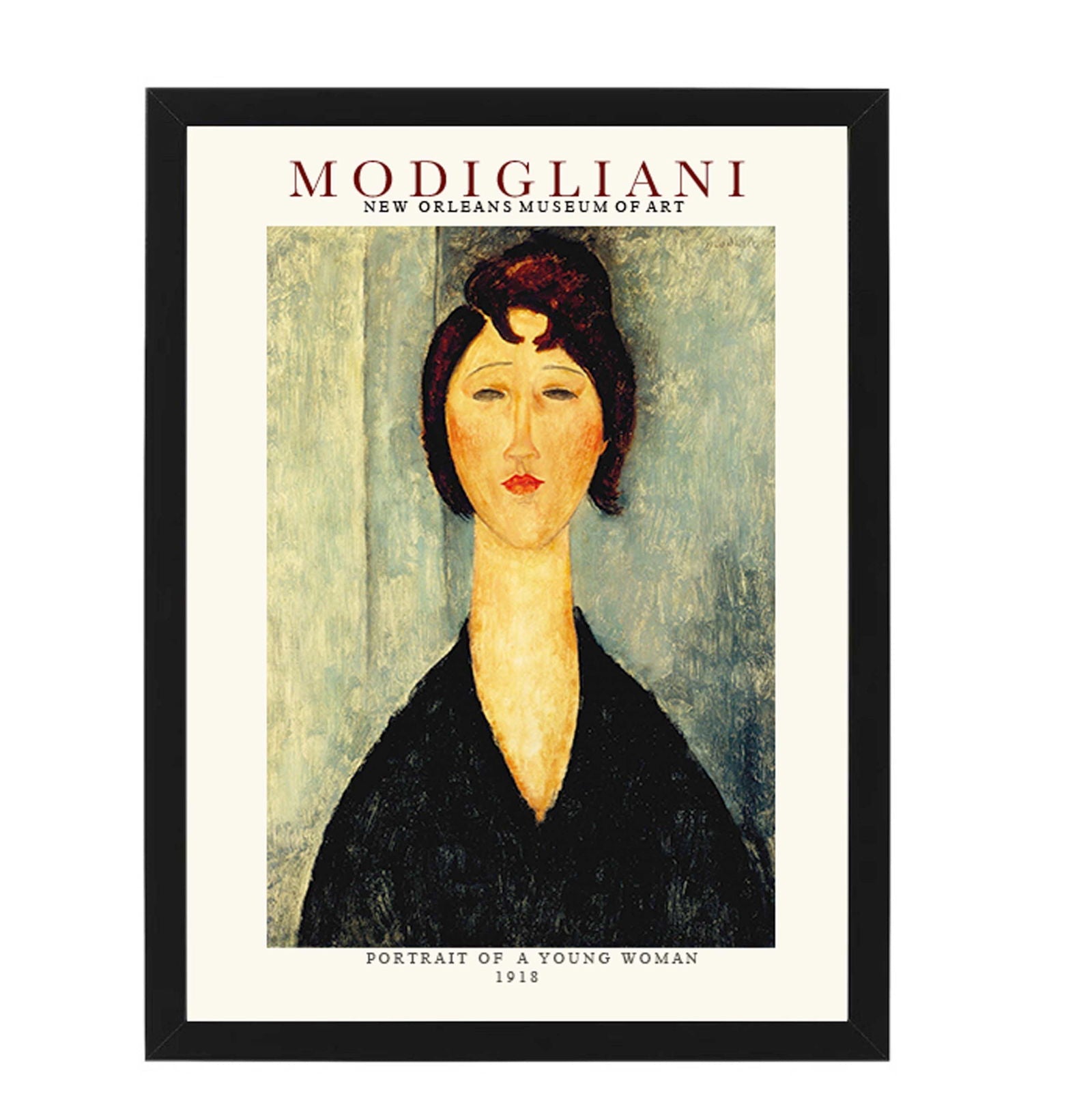 Amedeo Modigliani - Portrait of a Young Woman Poster