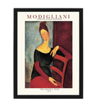 Amedeo Modigliani - Portrait of the Artist's Wife Poster