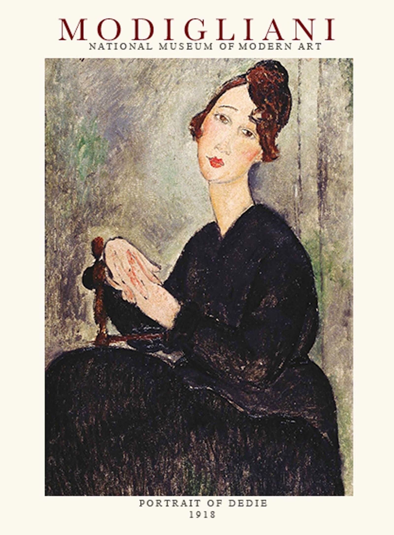 Amedeo Modigliani - Potrait of Dedie Poster