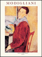 Amedeo Modigliani - Self-Portrait Poster