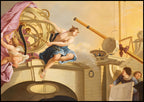 An Allegory of Astronomy – Jacques de Lajoue Art Print - Hakyarts