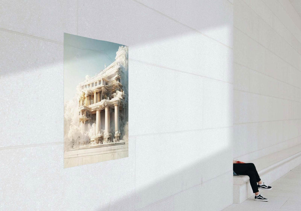 Ancient Greek Architecture Poster - Hakyarts