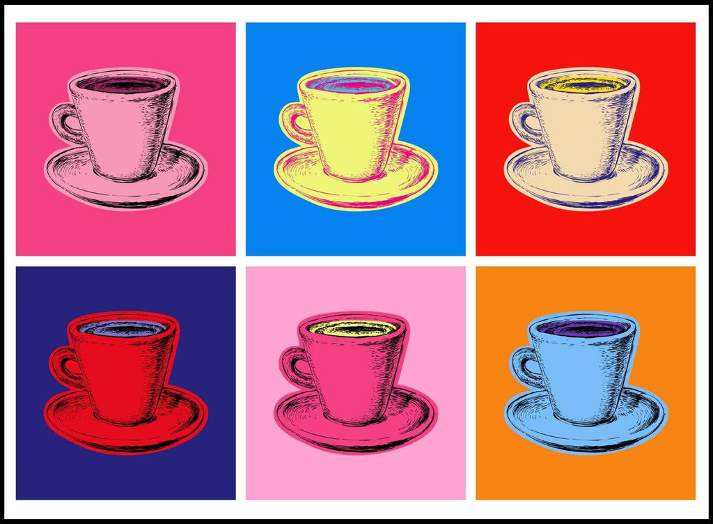 Andy Warhol - Coffee of Mug Poster - Hakyarts