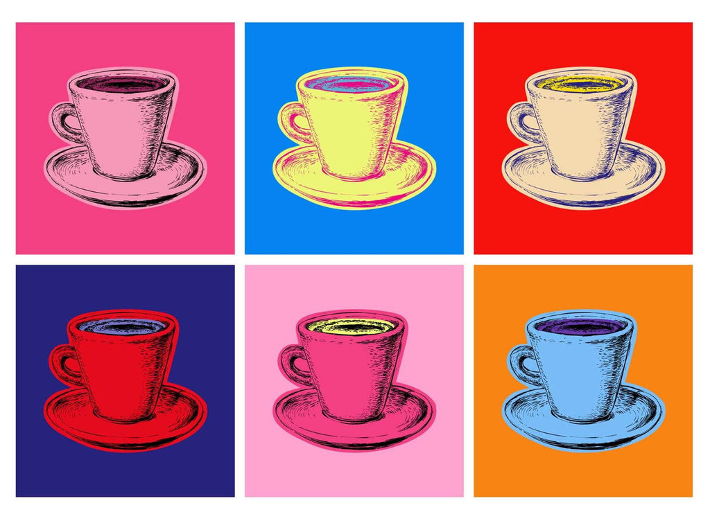 Andy Warhol - Coffee of Mug Poster - Hakyarts