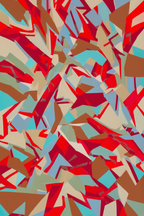 Set of 4 Angular Abstract Prints – Modern Minimalist Wall Art - Hakyarts