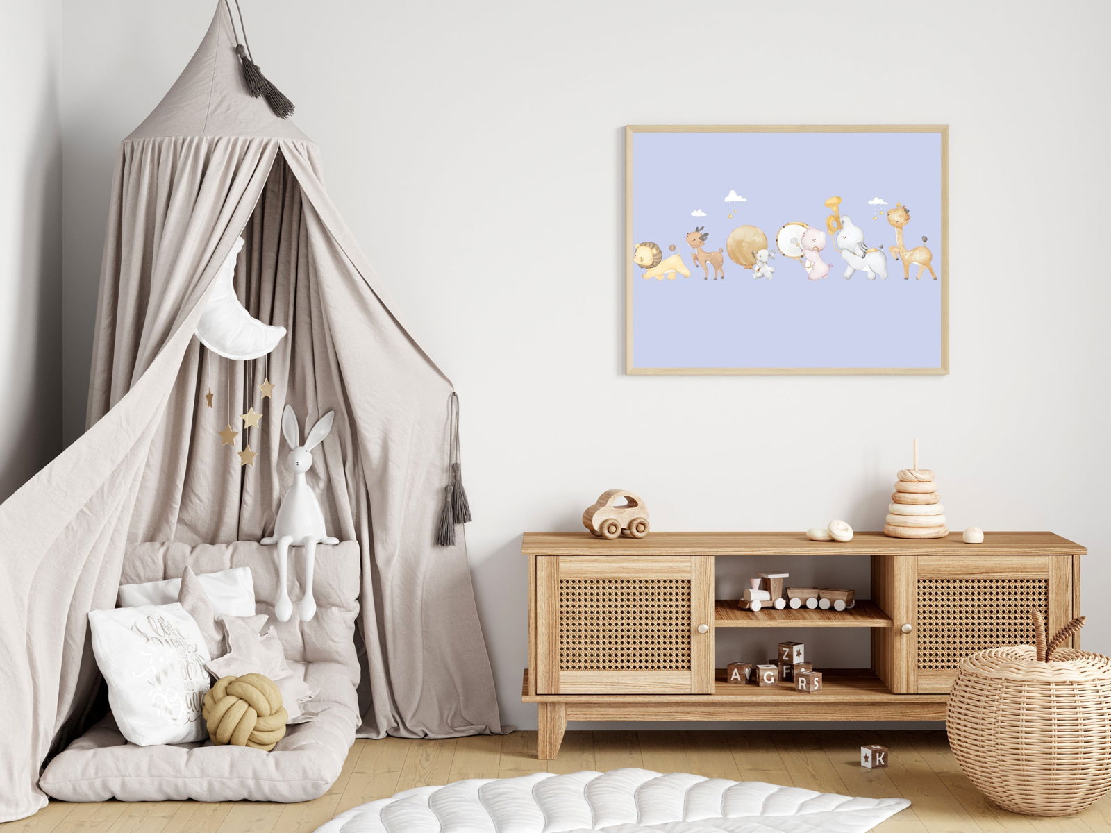 Animals Parade Poster