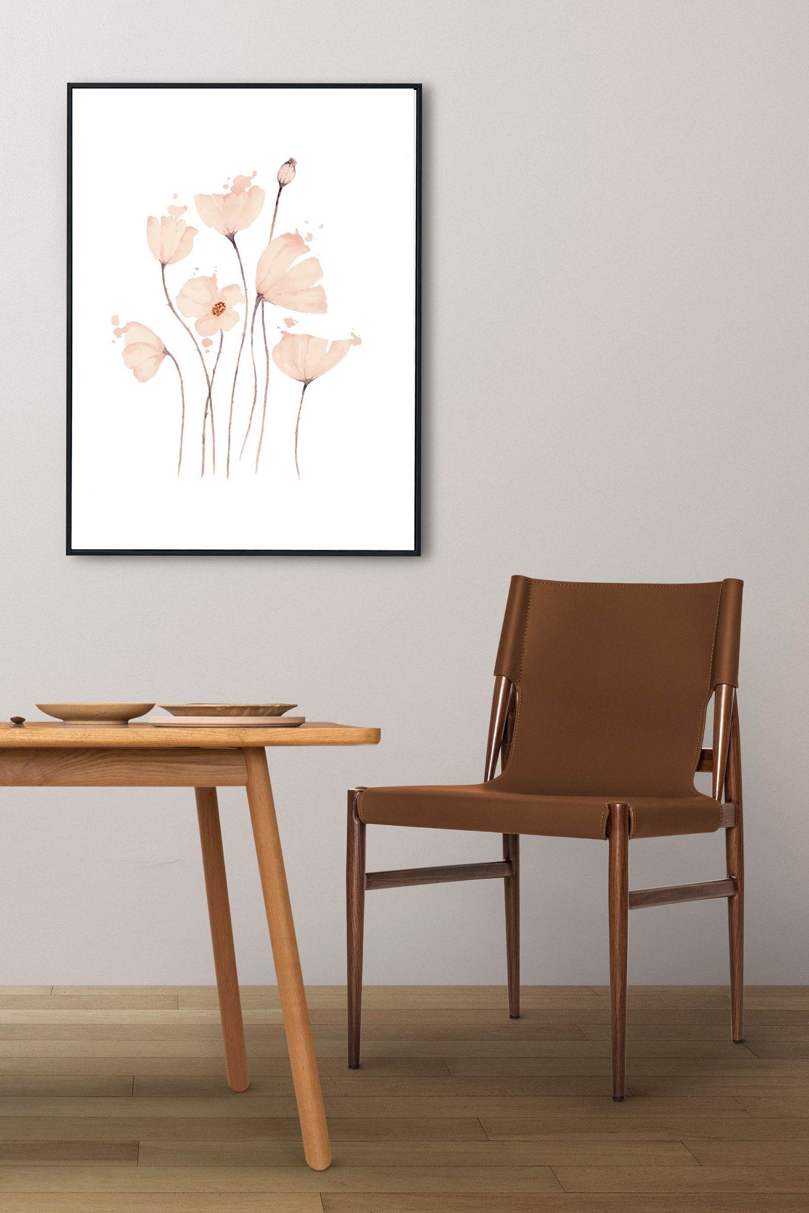 Aquarelle Flower Art Poster - Hakyarts