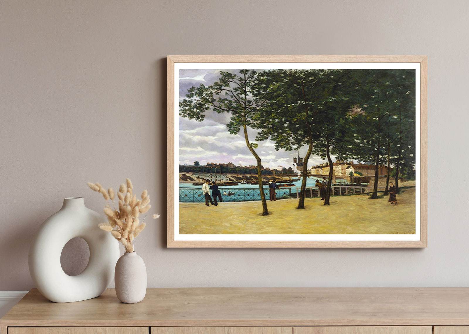 Armand Guillaumin - View of the Seine - Hakyarts