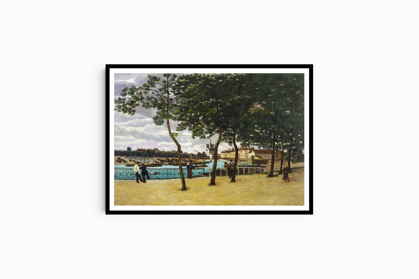 Armand Guillaumin - View of the Seine - Hakyarts