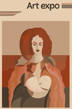Modernist Muse – Contemporary Portrait Art Print | Gallery Wall Décor